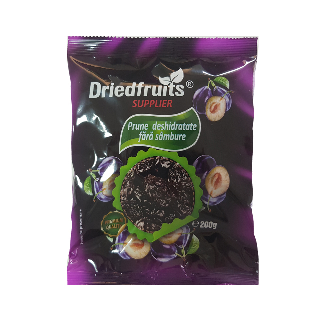 Prune deshidratate fara samburi (fara zahar) - 200 g imagine produs 2021 Dried Fruits